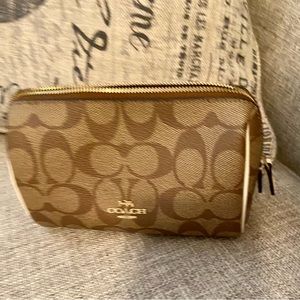 Coach cosmetic bag
